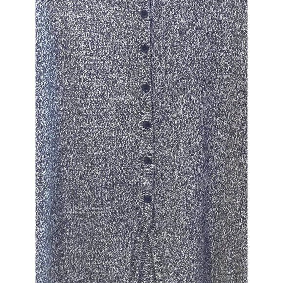 ModCloth Women's‎ Blue Marbled Button Down Back Sweater XL - Picture 3 of 7